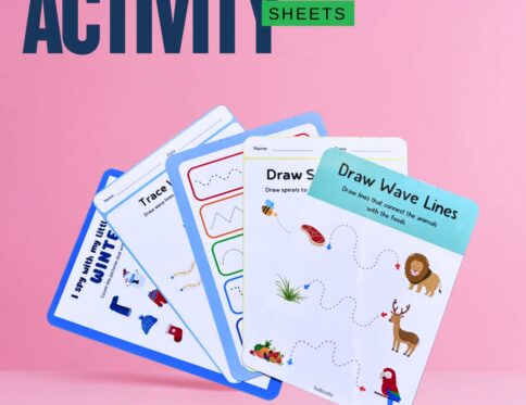 Activities Sheet | Workbooks (Reusable) with Marker Pen